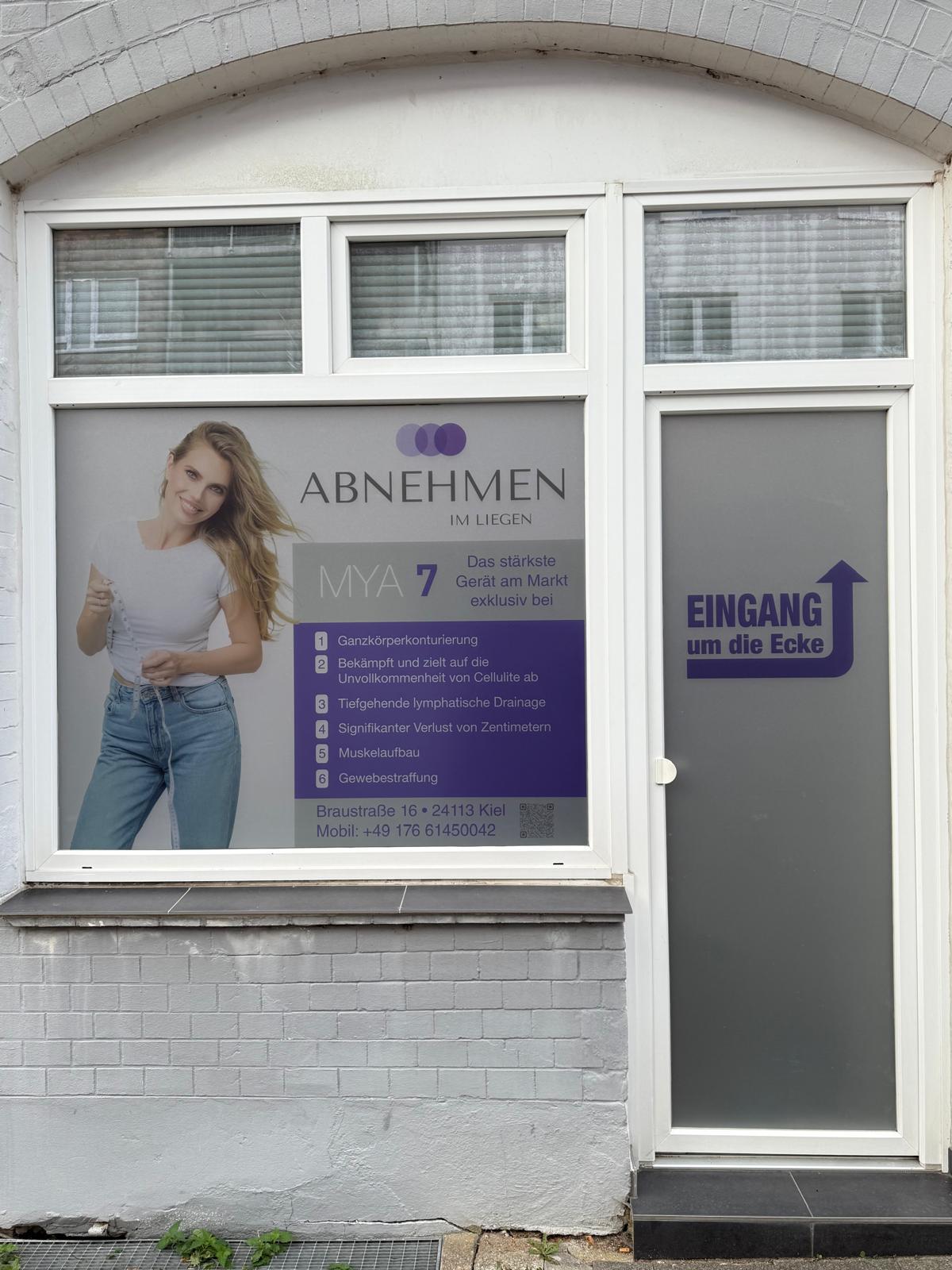 Schaufenster Braustraße 16 in Kiel